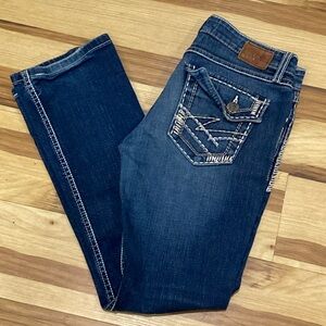 BKE Buckle Sabrina Boot Cut Jeans 29 31 1/2